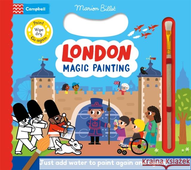 London Magic Painting: Just add water to paint again and again! Campbell Books 9781035055784