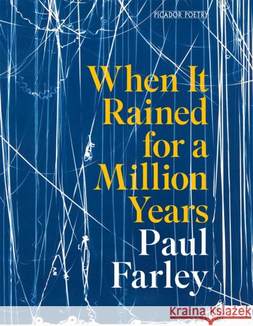 When It Rained for a Million Years Paul Farley 9781035068678