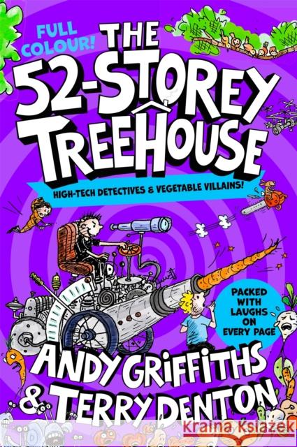 The 52-Storey Treehouse: Colour Edition! Andy Griffiths 9781035078189 Pan Macmillan