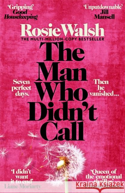 The Man Who Didn't Call Rosie Walsh 9781035098880