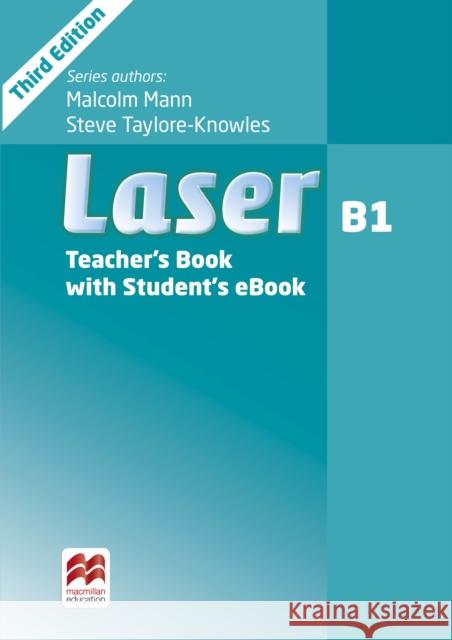 Laser 3rd edition B1 Teacher's Book with Teacher's Resource Centre Pack Malcolm Mann 9781035126378