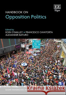 Handbook on Opposition Politics Eoin O′malley, Francesco Cavatorta, Alexander Baturo 9781035307630