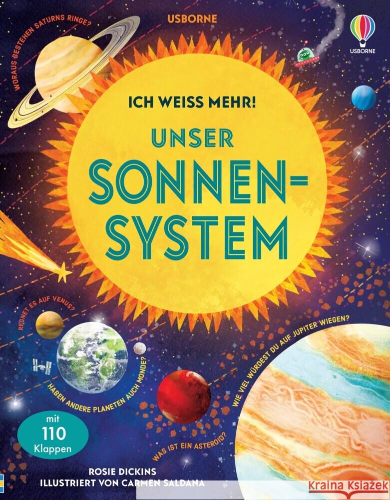 Ich weiß mehr! Unser Sonnensystem Dickins, Rosie 9781035700479 Usborne Verlag