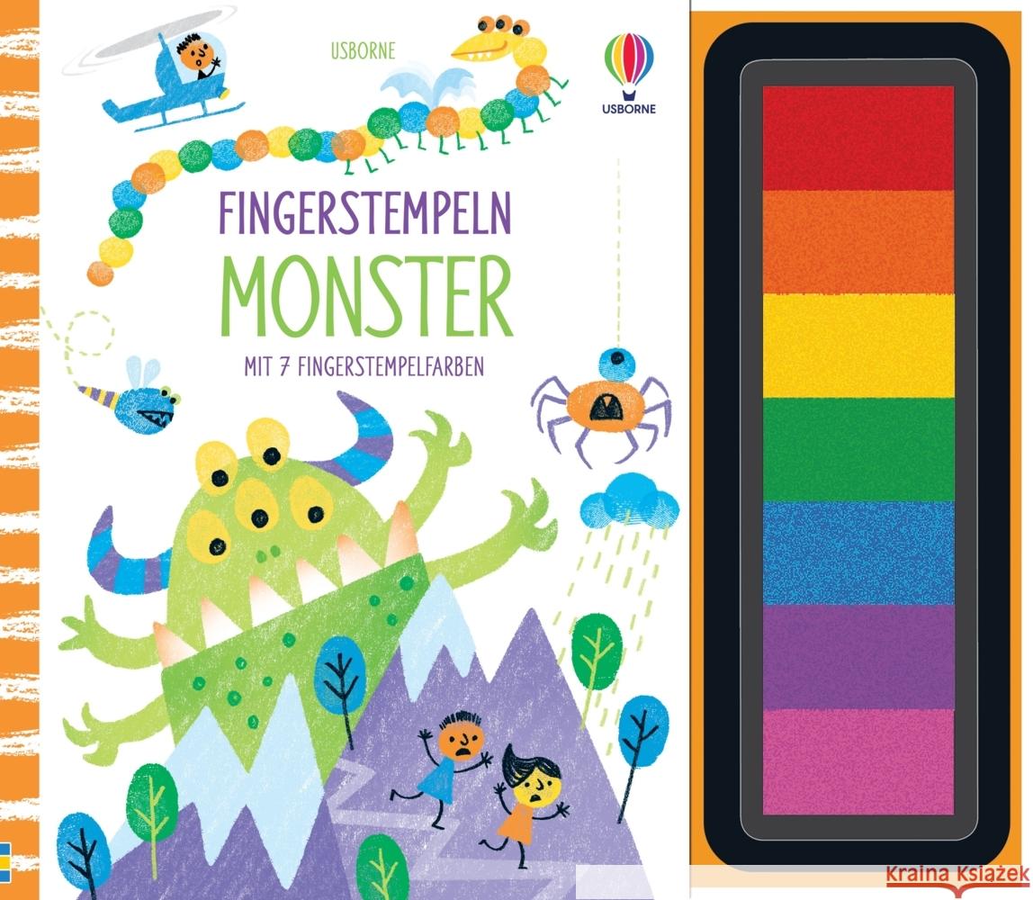 Fingerstempeln: Monster Watt, Fiona 9781035700516