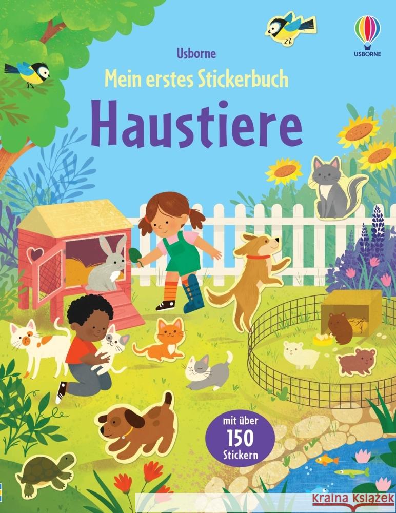 Mein erstes Stickerbuch: Haustiere Pickersgill, Kristie 9781035700523 Usborne Verlag