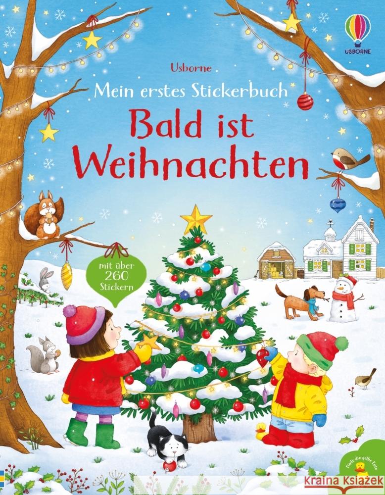 Mein erstes Stickerbuch: Bald ist Weihnachten Nolan, Kate 9781035703937