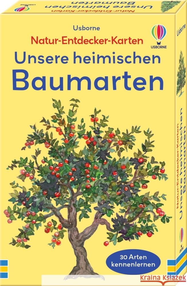 Natur-Entdecker-Karten: Unsere heimischen Baumarten Reid, Struan 9781035704330 Usborne Verlag