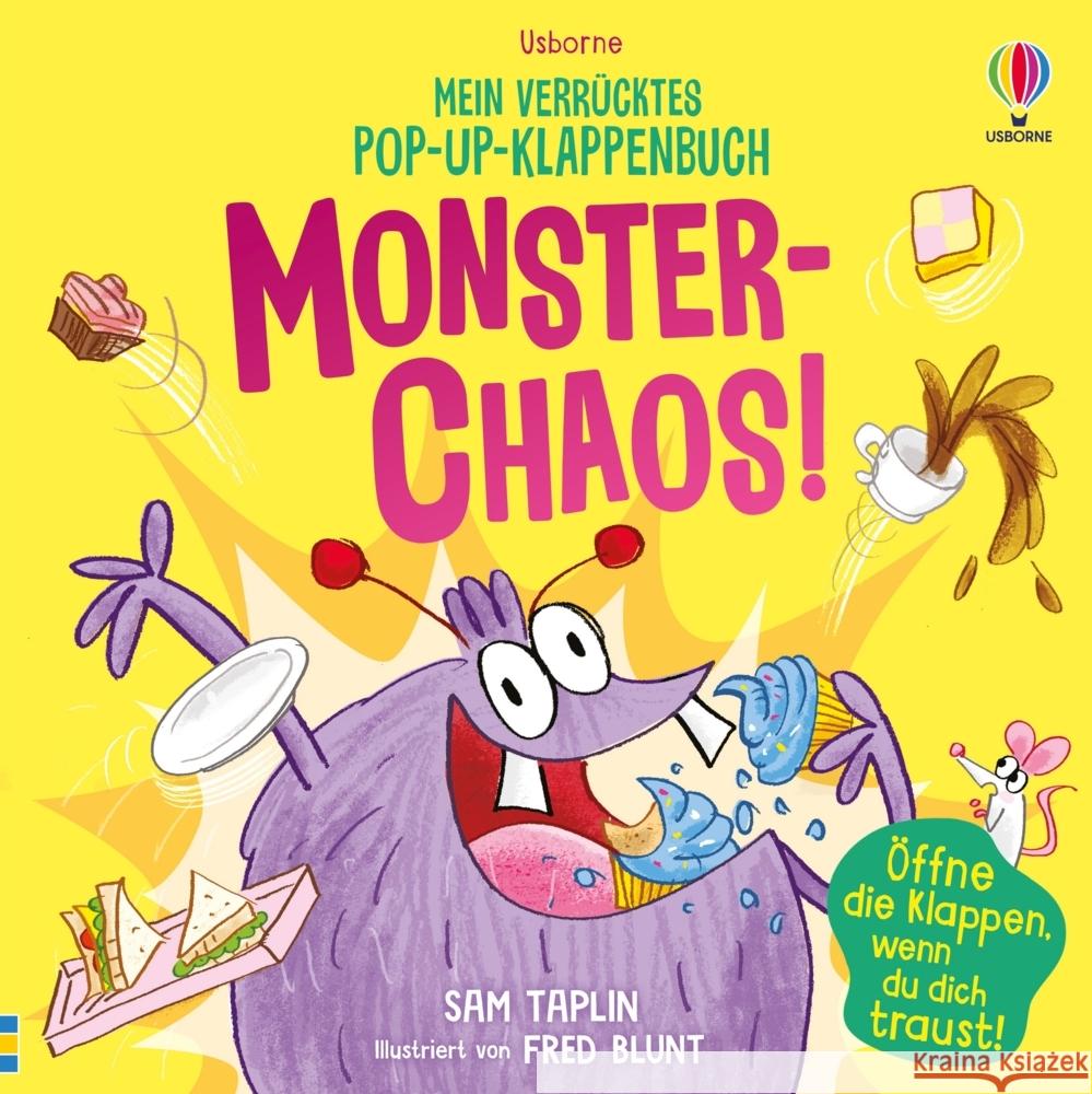 Mein verrücktes Pop-up-Klappenbuch: Monster-Chaos! Taplin, Sam 9781035704453 Usborne Verlag