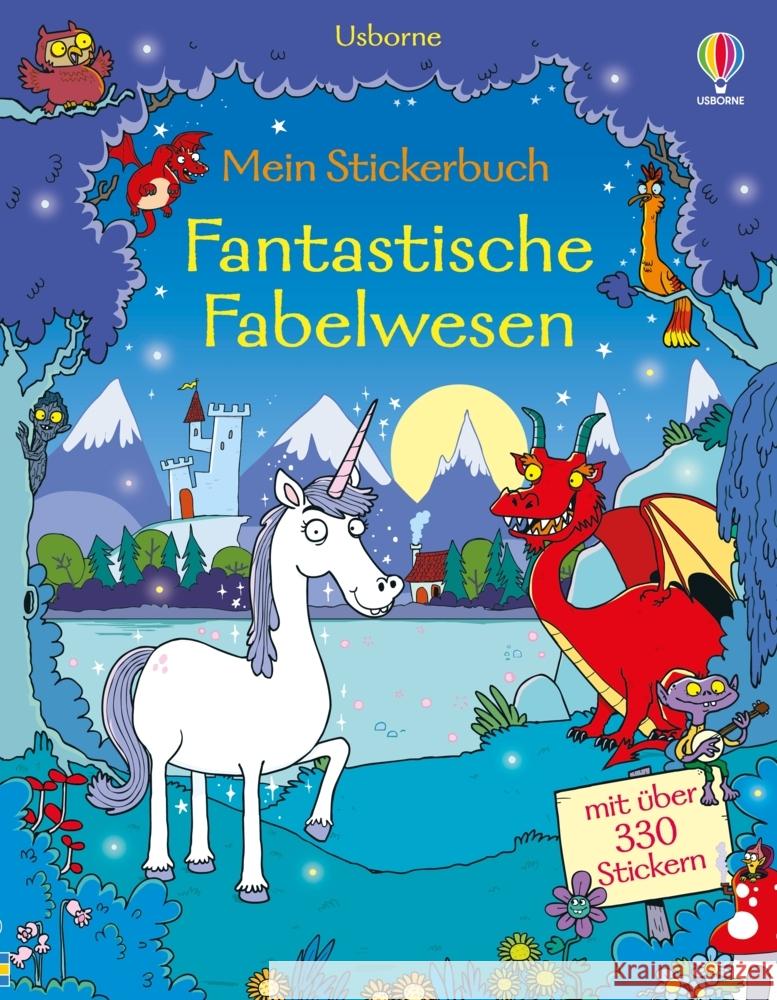 Mein Stickerbuch: Fantastische Fabelwesen Robson, Kirsteen 9781035704477 Usborne Verlag