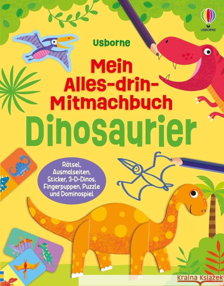 Mein Alles-drin-Mitmachbuch: Dinosaurier Robson, Kirsteen 9781035704507
