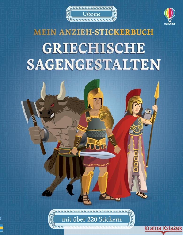 Mein Anzieh-Stickerbuch: Griechische Sagengestalten Gillespie, Lisa Jane 9781035704569