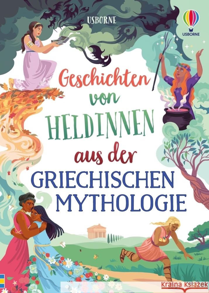 Geschichten von Heldinnen aus der griechischen Mythologie Dickins, Rosie, Davidson, Susanna 9781035704576 Usborne Verlag