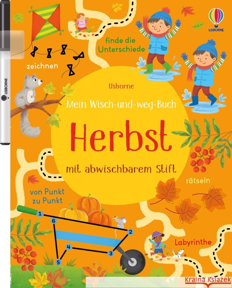 Mein Wisch-und-weg-Buch: Herbst Robson, Kirsteen 9781035704644 Usborne Verlag
