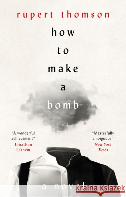 How to Make a Bomb: A Novel Rupert Thomson 9781035908554