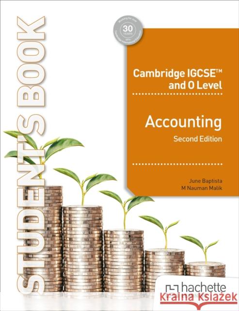 Cambridge IGCSE and O Level Accounting Second Edition Muhammad Nauman Malik 9781036010621