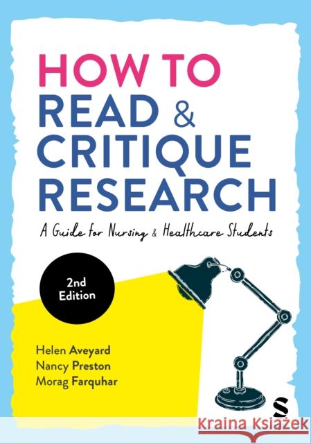 How to Read and Critique Research Morag Farquhar 9781036208967 SAGE Publications