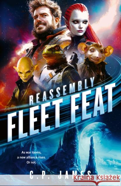Fleet Feat: A Humorous Space Opera C.P. James 9781036701345 Vinci Books