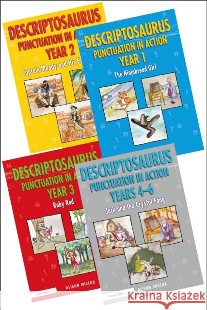 Descriptosaurus Punctuation in Action 4 Book Bundle Adam Bushnell 9781041090311 Taylor & Francis Ltd