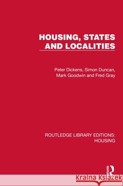 Housing, States and Localities Fred Gray 9781041134404