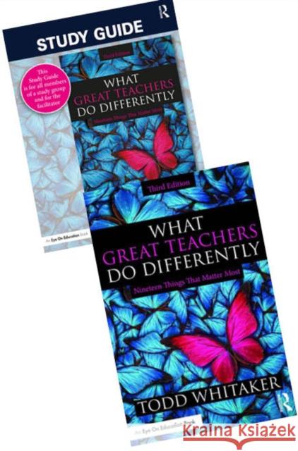 What Great Teachers Do Differently - Book and Study Guide Bundle Todd Whitaker 9781041156314 Taylor & Francis Ltd