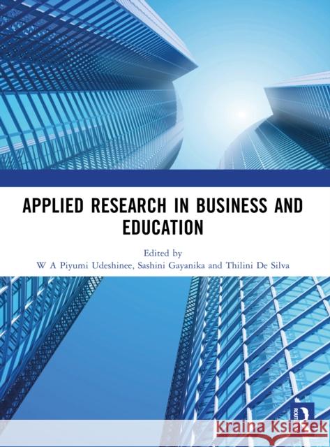 Applied Research in Business and Education  9781041240679 Taylor & Francis Ltd