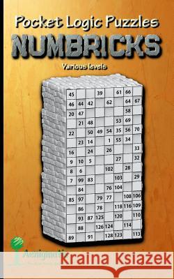 Pocket Logic Puzzles Numbricks: Various levels Aenigmatis 9781071043127 Independently Published