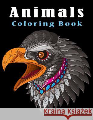 Animals Coloring Book: Detailed Coloring Book Teenagers Tweens Older Kids Boys & Girls Black Whale Publishing 9781071459331 Independently Published