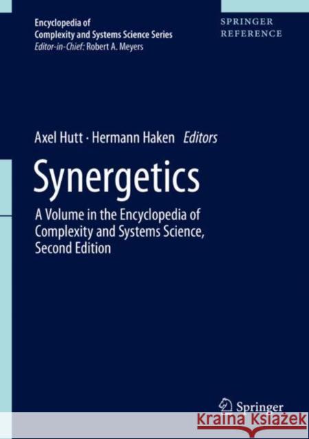 Synergetics Axel Hutt Hermann Haken 9781071604205 Springer
