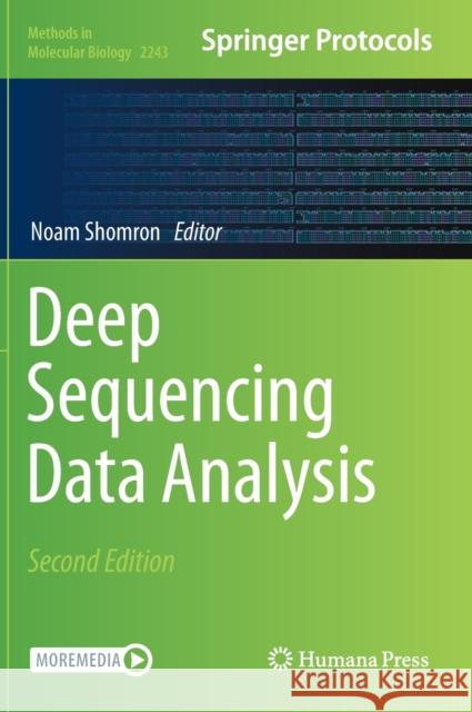 Deep Sequencing Data Analysis Noam Shomron 9781071611029 Humana