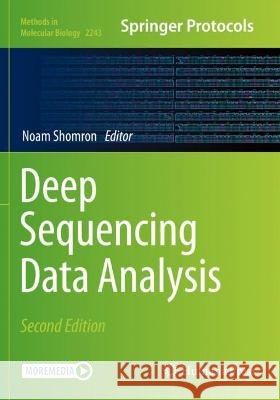 Deep Sequencing Data Analysis  9781071611050 Springer US