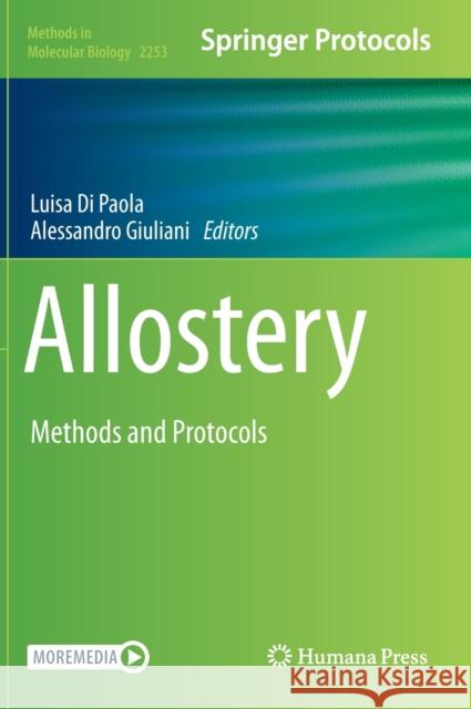 Allostery: Methods and Protocols Luisa D Alessandro Giuliani 9781071611531 Humana