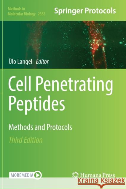 Cell Penetrating Peptides: Methods and Protocols  Langel 9781071617519 Humana