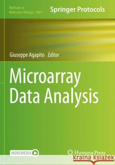 Microarray Data Analysis Giuseppe Agapito 9781071618417