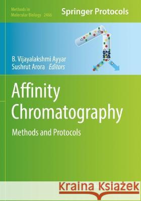 Affinity Chromatography  9781071621783 Springer US