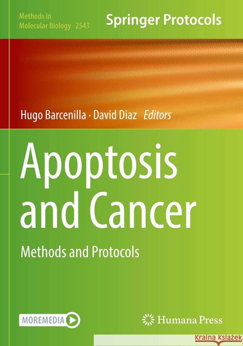 Apoptosis and Cancer  9781071625552 Springer US