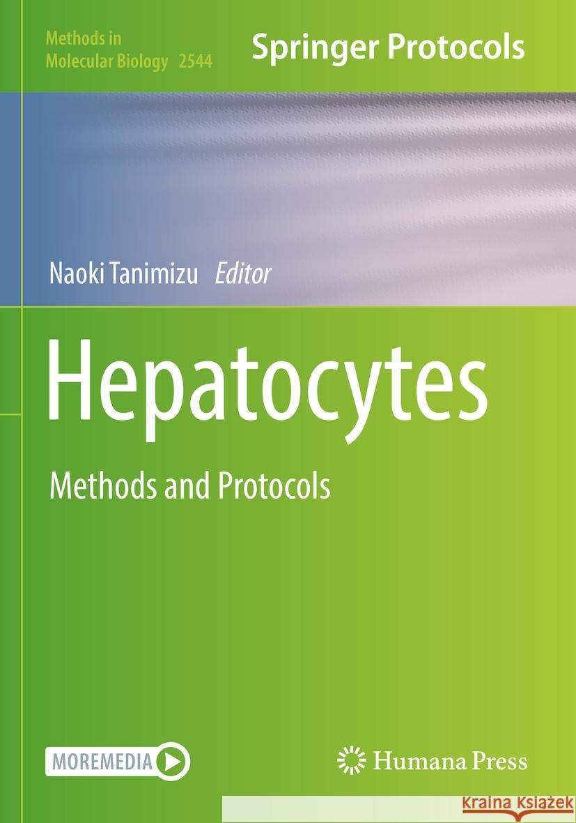 Hepatocytes  9781071625590 Springer US
