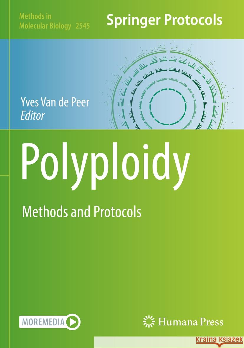 Polyploidy: Methods and Protocols Yves Va 9781071625637 Humana