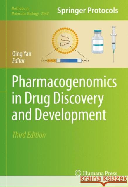 Pharmacogenomics in Drug Discovery and Development  9781071625729 Springer US