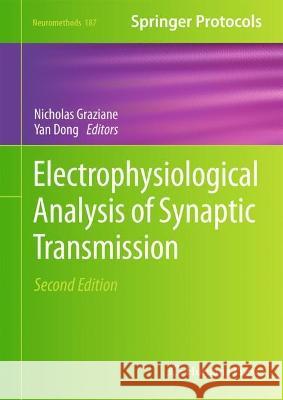 Electrophysiological Analysis of Synaptic Transmission  9781071625880 Springer US