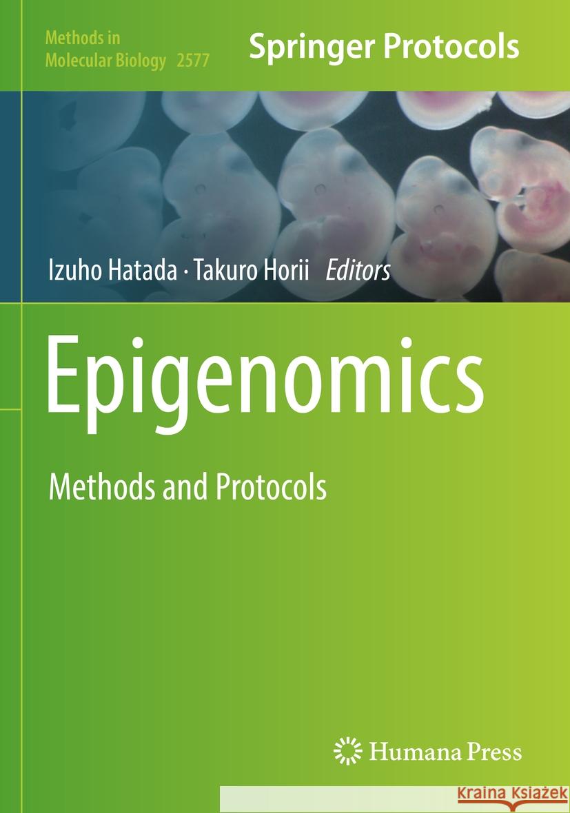 Epigenomics  9781071627266 Springer US