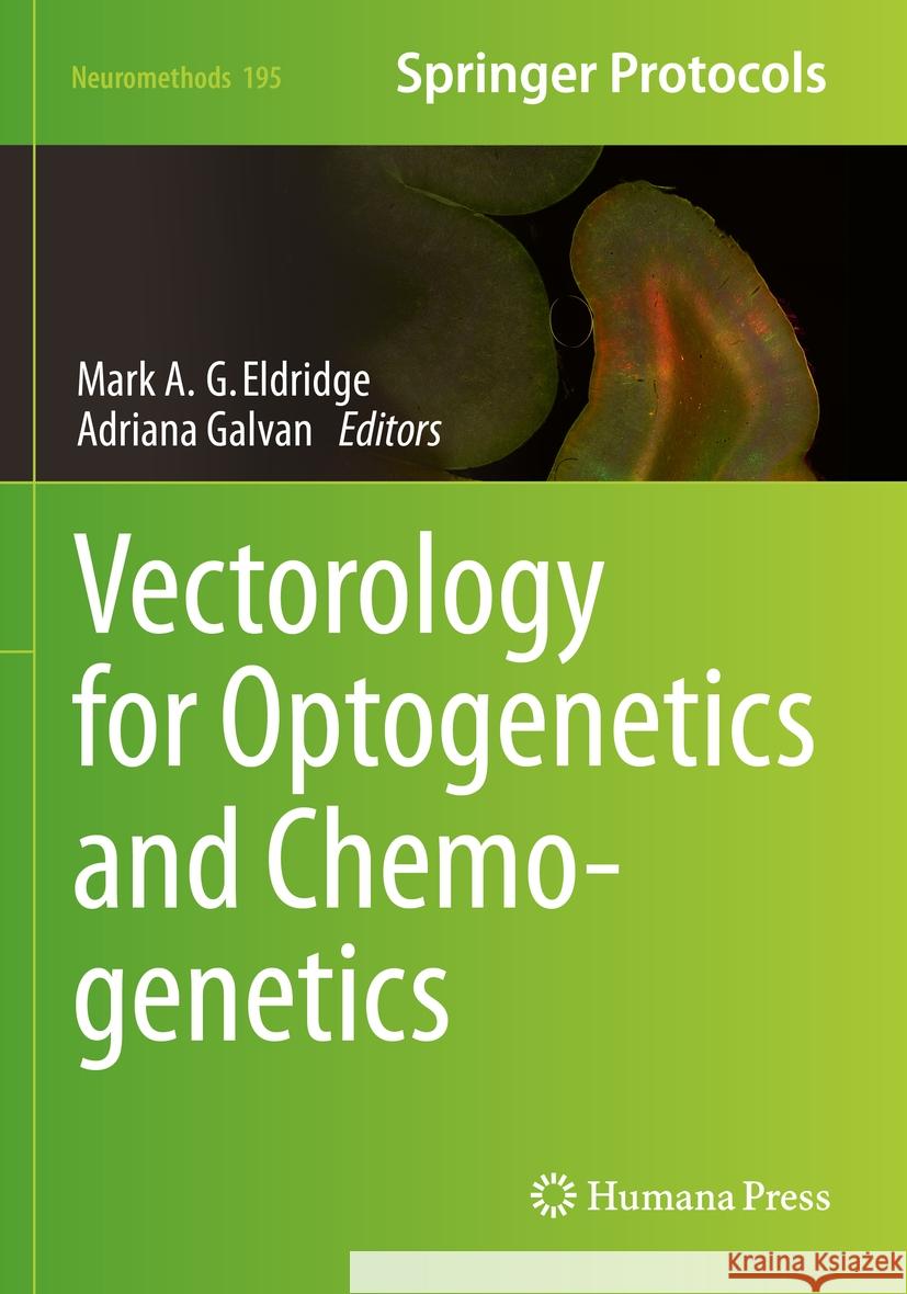 Vectorology for Optogenetics and Chemogenetics Mark A. G. Eldridge Adriana Galvan 9781071629208 Humana