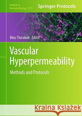 Vascular Hyperpermeability  9781071634288 Springer US