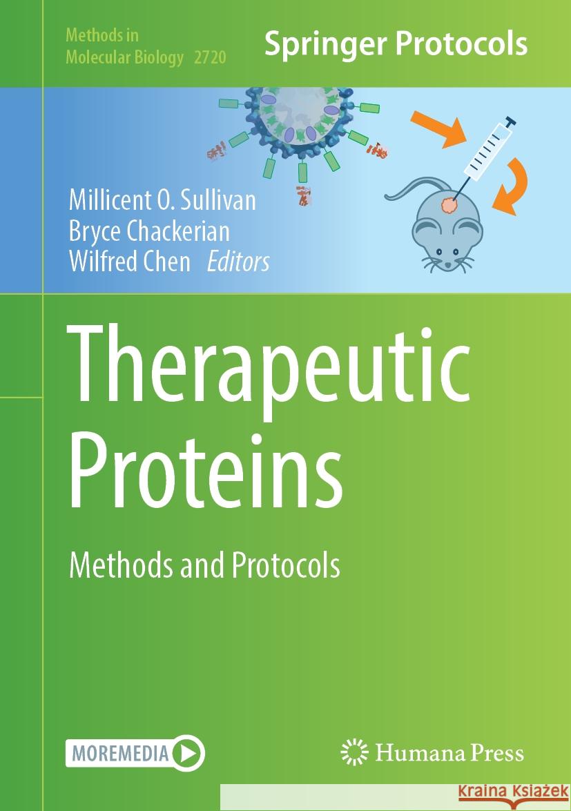 Therapeutic Proteins  9781071634684 Springer US