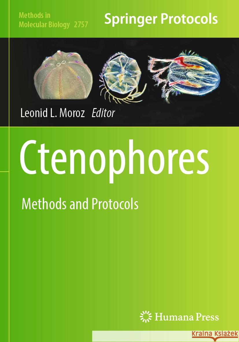 Ctenophores  9781071636442 Springer US