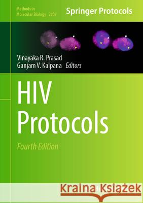 HIV Protocols Vinayaka Prasad Ganjam Kalpana 9781071638613 Humana