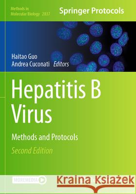 Hepatitis B Virus  9781071640296 Springer US