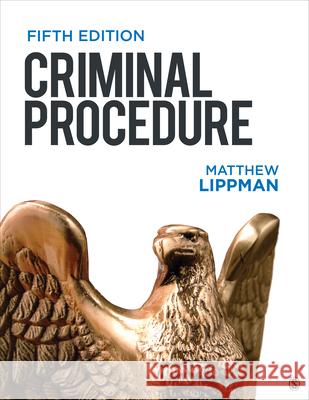 Criminal Procedure Matthew Lippman 9781071845646