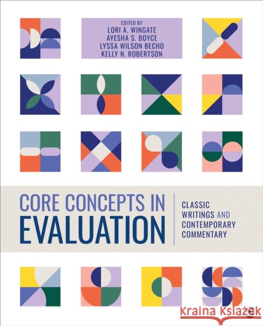 Core Concepts in Evaluation  9781071883839 SAGE Publications Inc