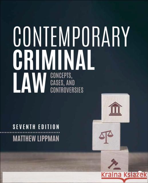 Contemporary Criminal Law Matthew Lippman 9781071956205