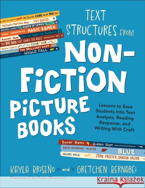 Text Structures from Nonfiction Picture Books Gretchen Bernabei 9781071963487